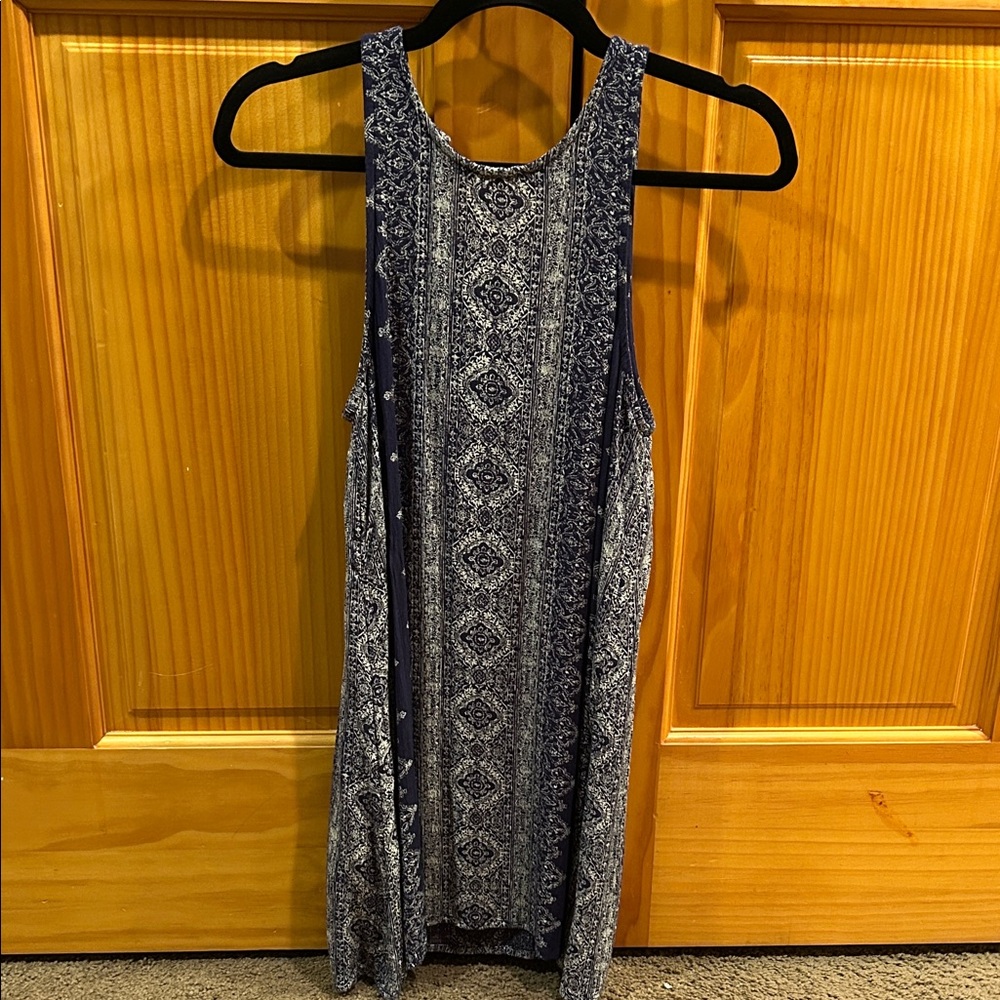 Billabong Navy and White Sundress